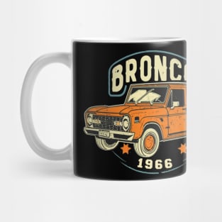 Retro 1987-1991 Ford Bronco w/Tires Mug